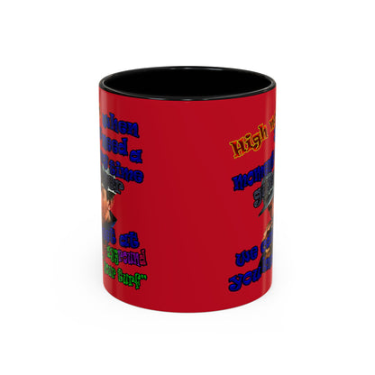 high noon - Accent Mug (dark red)