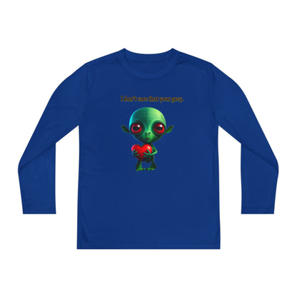 I don't care that your grey - Youth Long Sleeve Competitor Tee