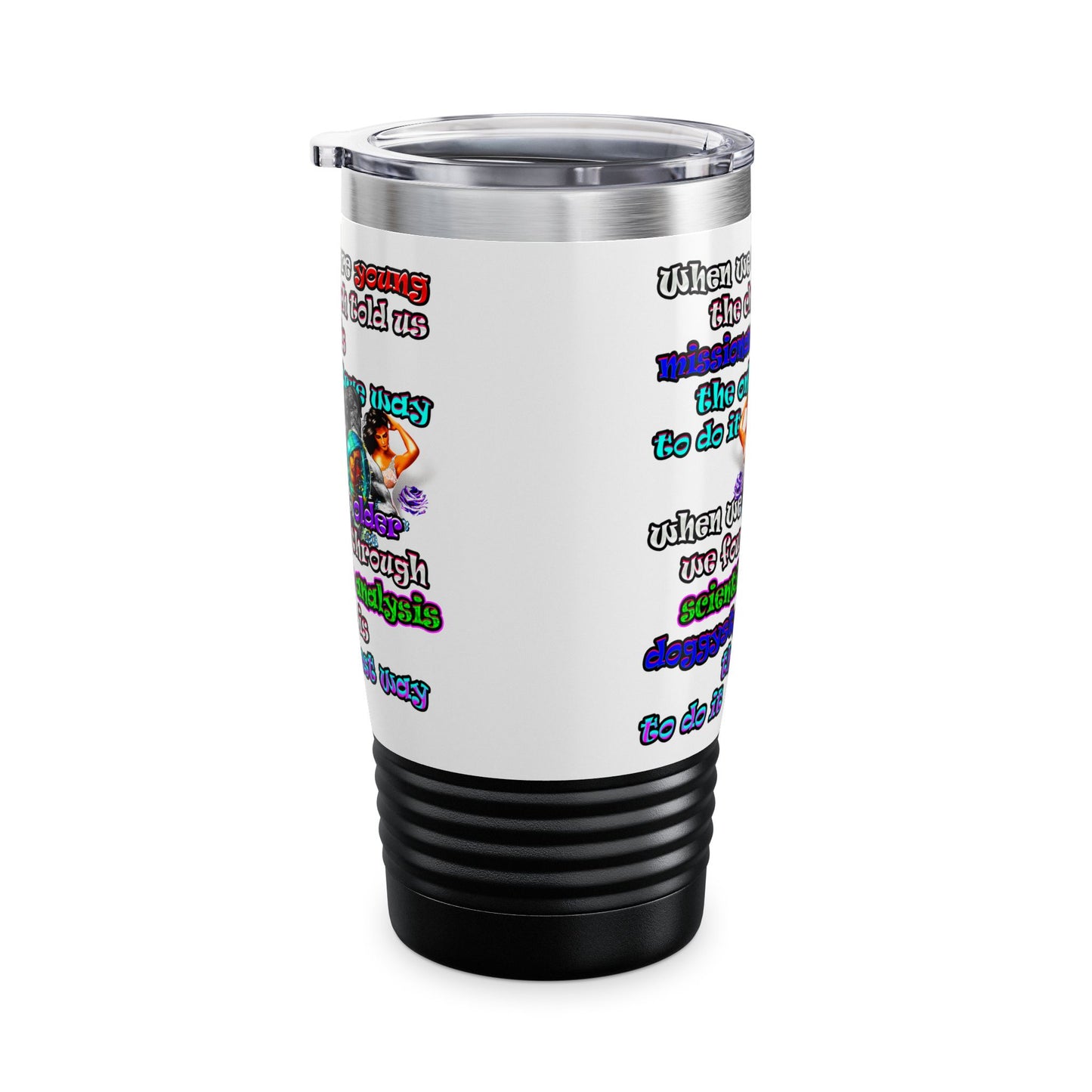doggystyle - Ringneck Tumbler, 20oz (white)