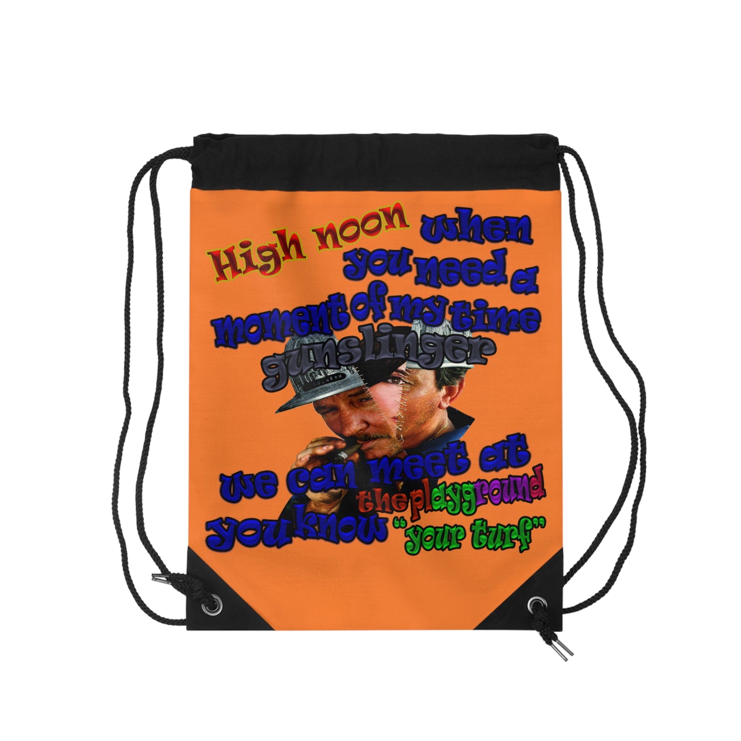high noon - Drawstring Bag (crusta)