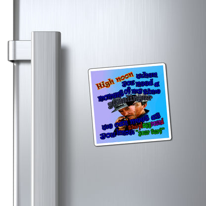 high noon - Magnets - (light blue-purple wave)