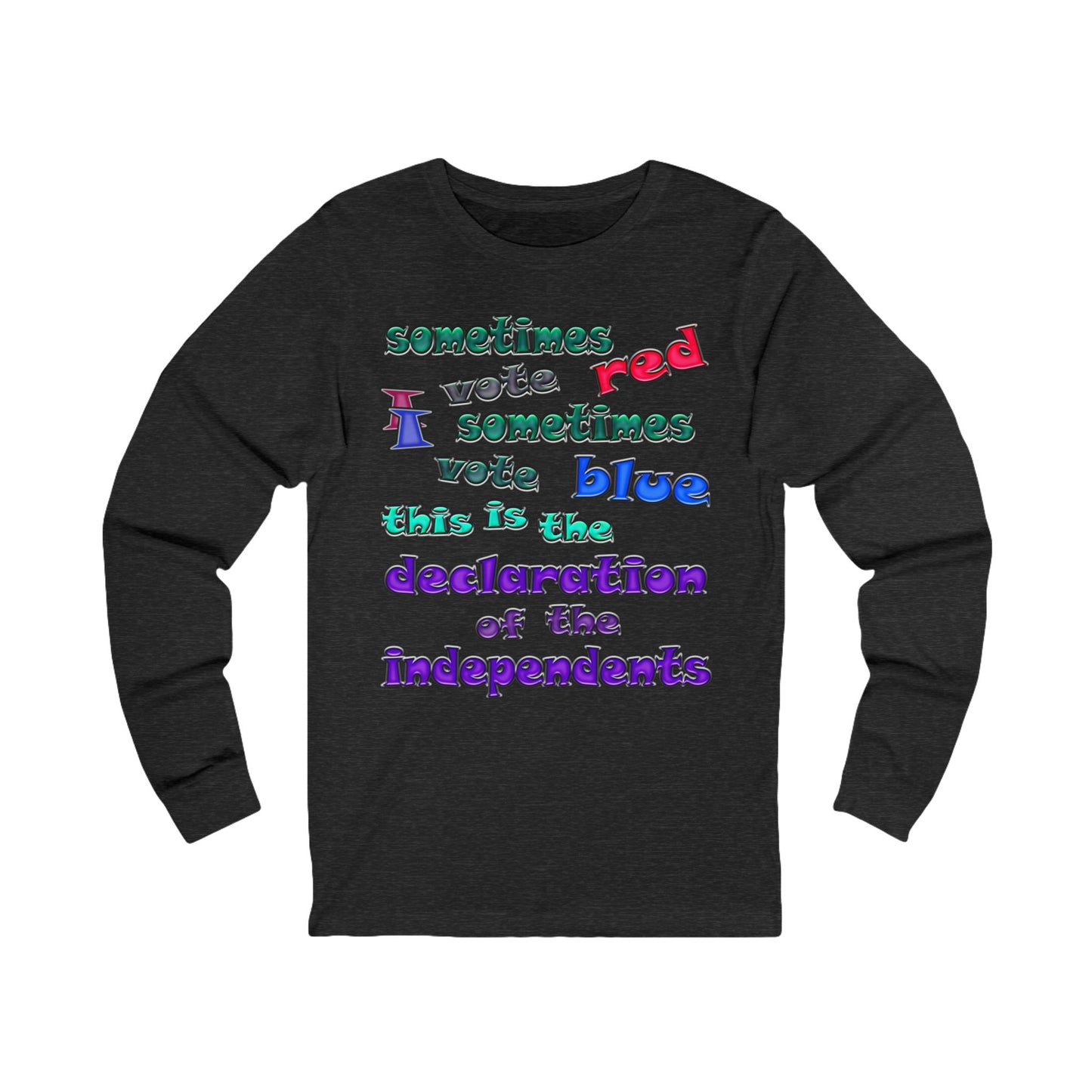 declaration of the independents - Unisex Jersey Long Sleeve Tee