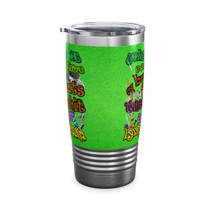 the bum's shit - Ringneck Tumbler, 20oz (green turf)