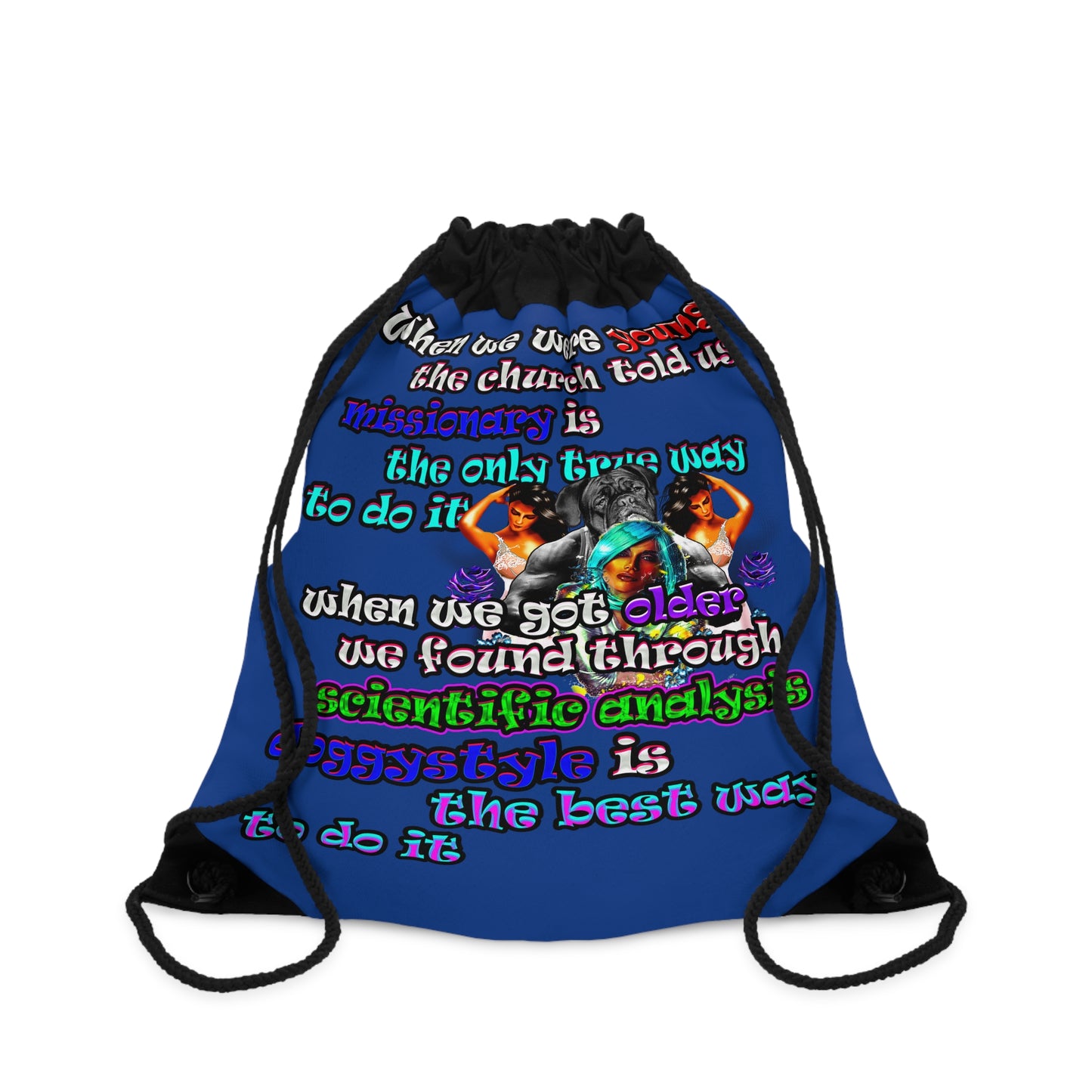 doggystyle - Drawstring Bag (dark blue)