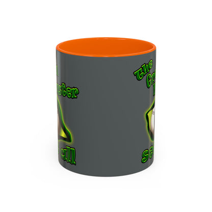 green monster - Accent Mug (dark grey)