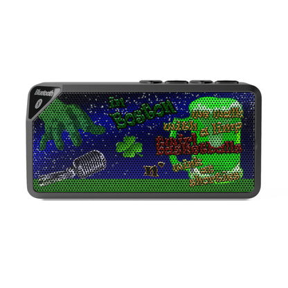 celtics logo - Jabba Bluetooth Speaker ('snoops' background)