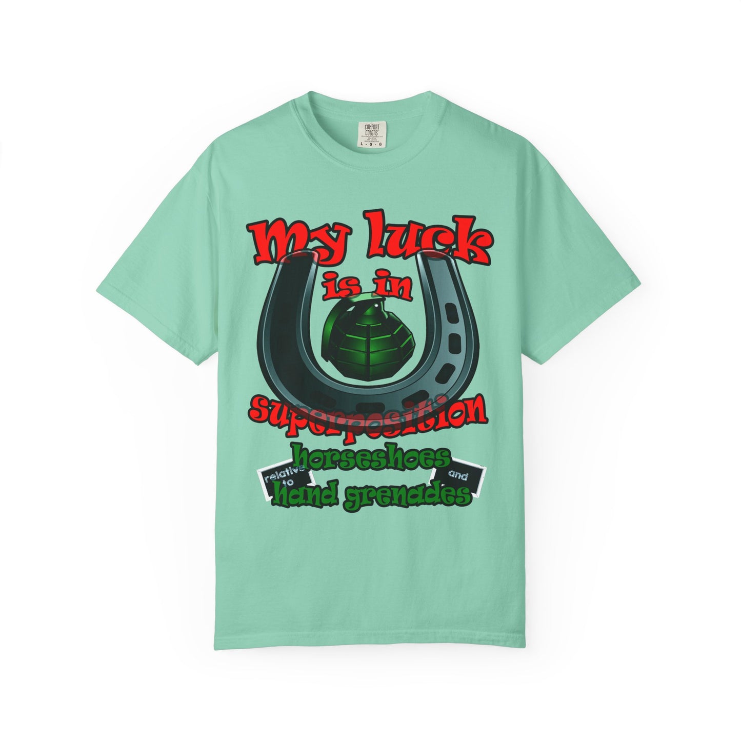 my luck - Unisex Garment-Dyed T-shirt