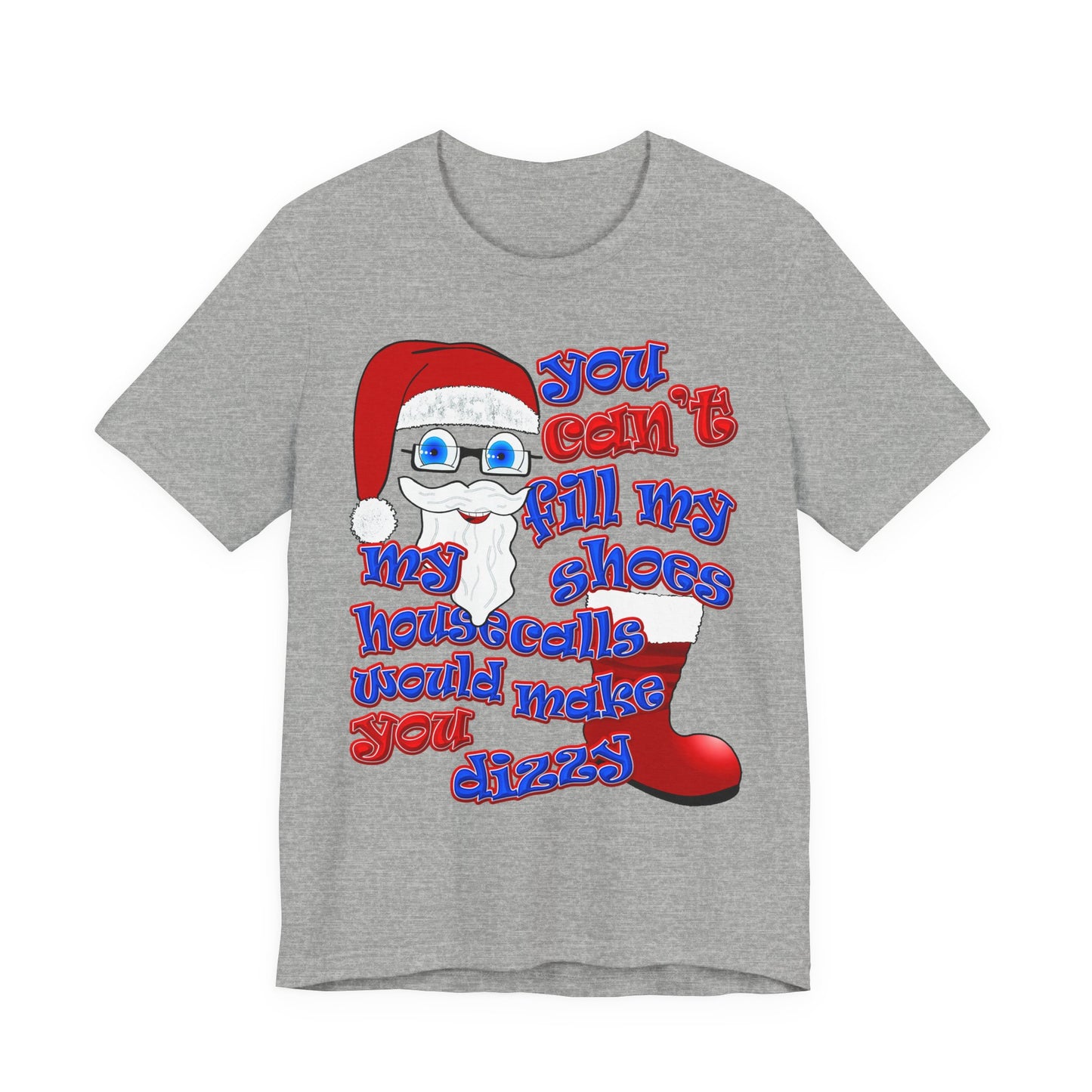 santa's shoes - Unisex Jersey Short Sleeve Tee