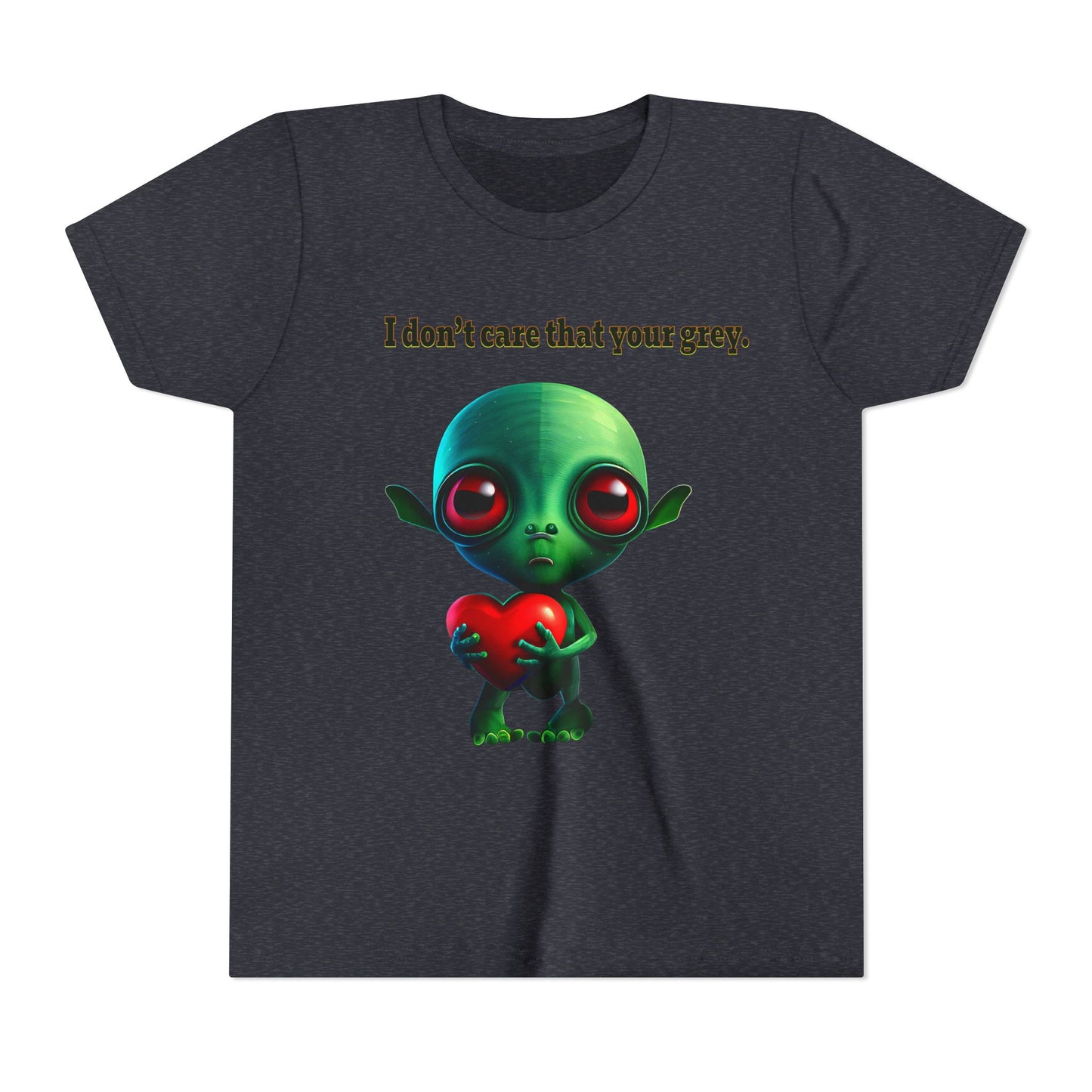 I don't care that your grey - Youth Short Sleeve Tee