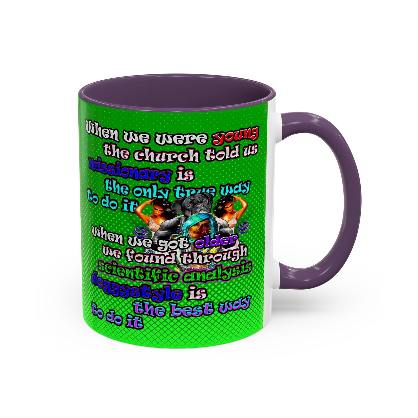 doggystyle - Accent Mug (logo green)