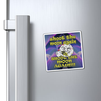 shoot the moon again - Magnets - (grey-pink wave)
