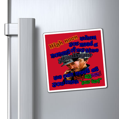 high noon - Magnets - (dark red)