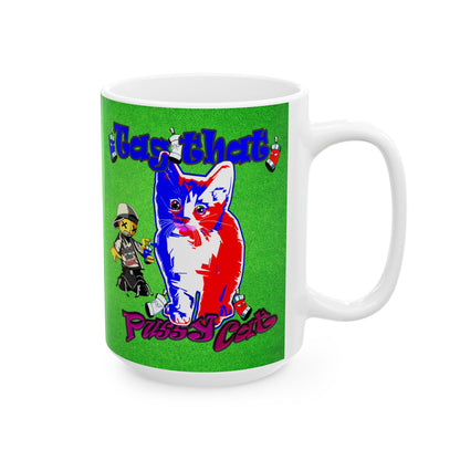 tag that - White Mug (green turf)