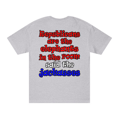 donkeys and elephants - Unisex Classic Tee