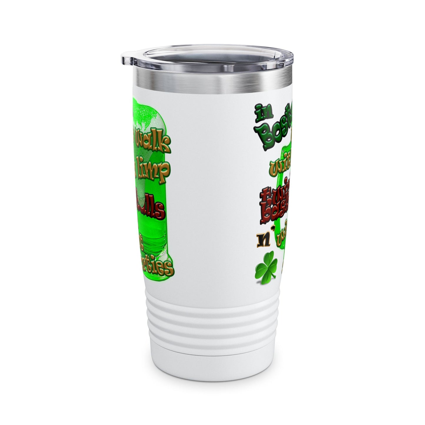 celtics logo - Ringneck Tumbler, 20oz