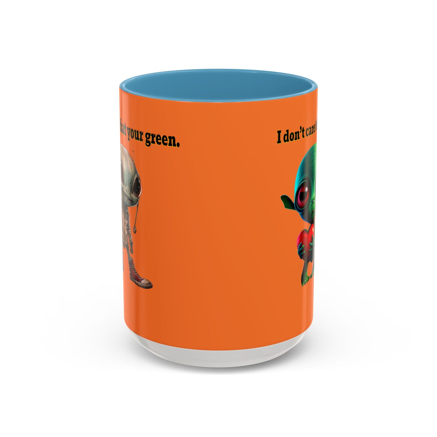I don't care that your grey - Accent Mug (crusta)
