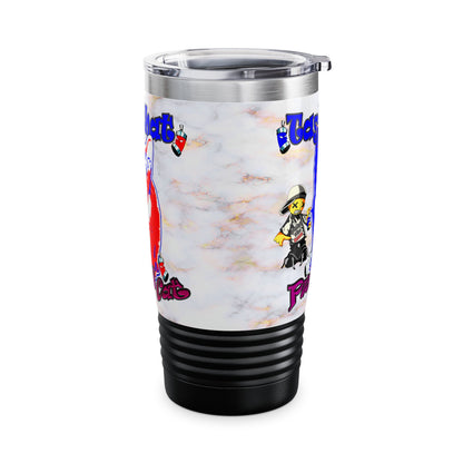 tag that - Ringneck Tumbler, 20oz (white marble)
