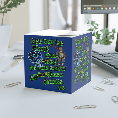 og - note cube (dark blue)