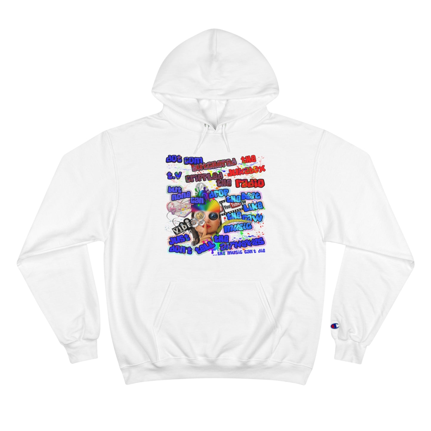 drop the beat - Champion Hoodie