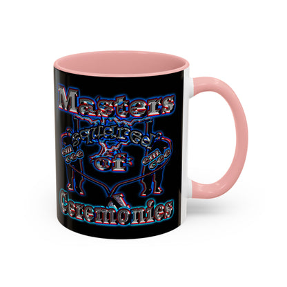 em cee squared - Accent Mug (black)