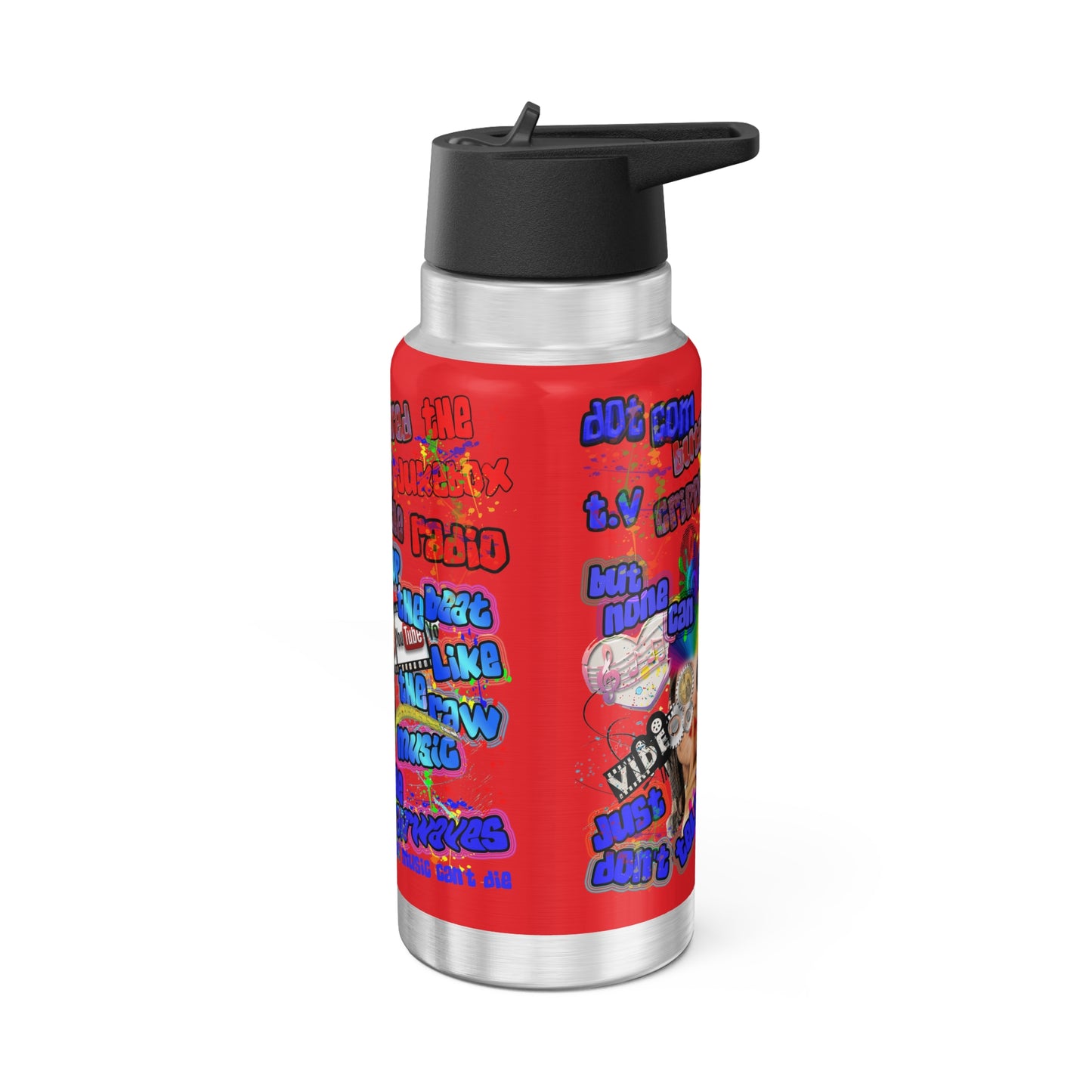 drop the beat - Gator Tumbler, 32oz (red)