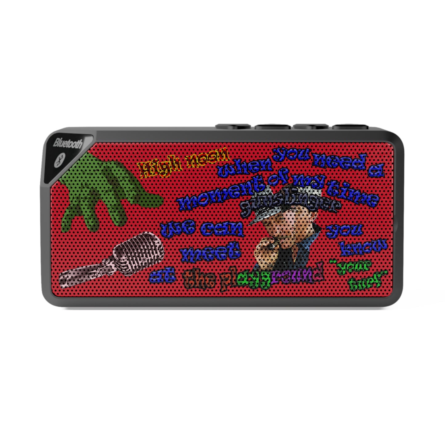 high noon - Jabba Bluetooth Speaker (dark red)