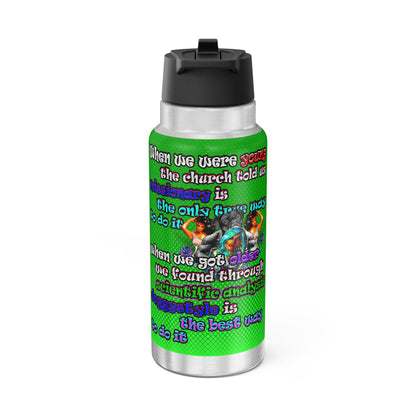 doggystyle - Gator Tumbler, 32oz  (logo green)