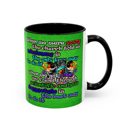doggystyle - Accent Mug (green turf)