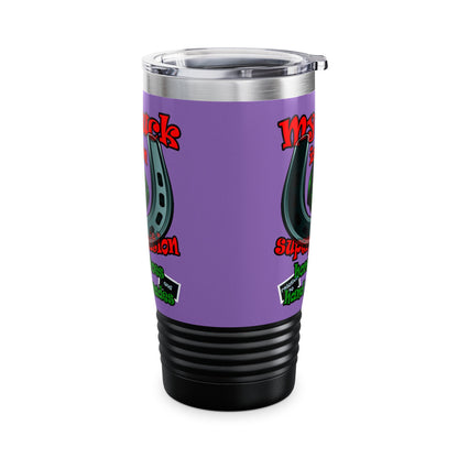 my luck - Ringneck Tumbler, 20oz (light purple)