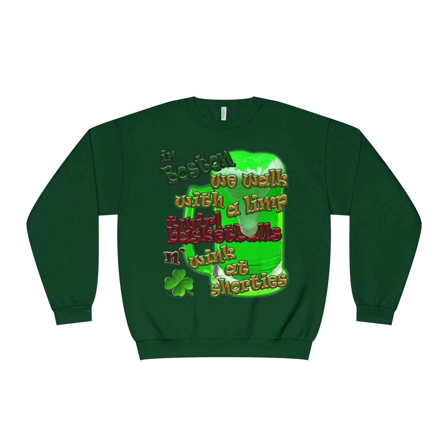 celtics logo - Unisex NuBlend® Crewneck Sweatshirt