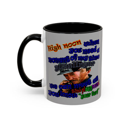 high noon - Accent Mug (light grey)