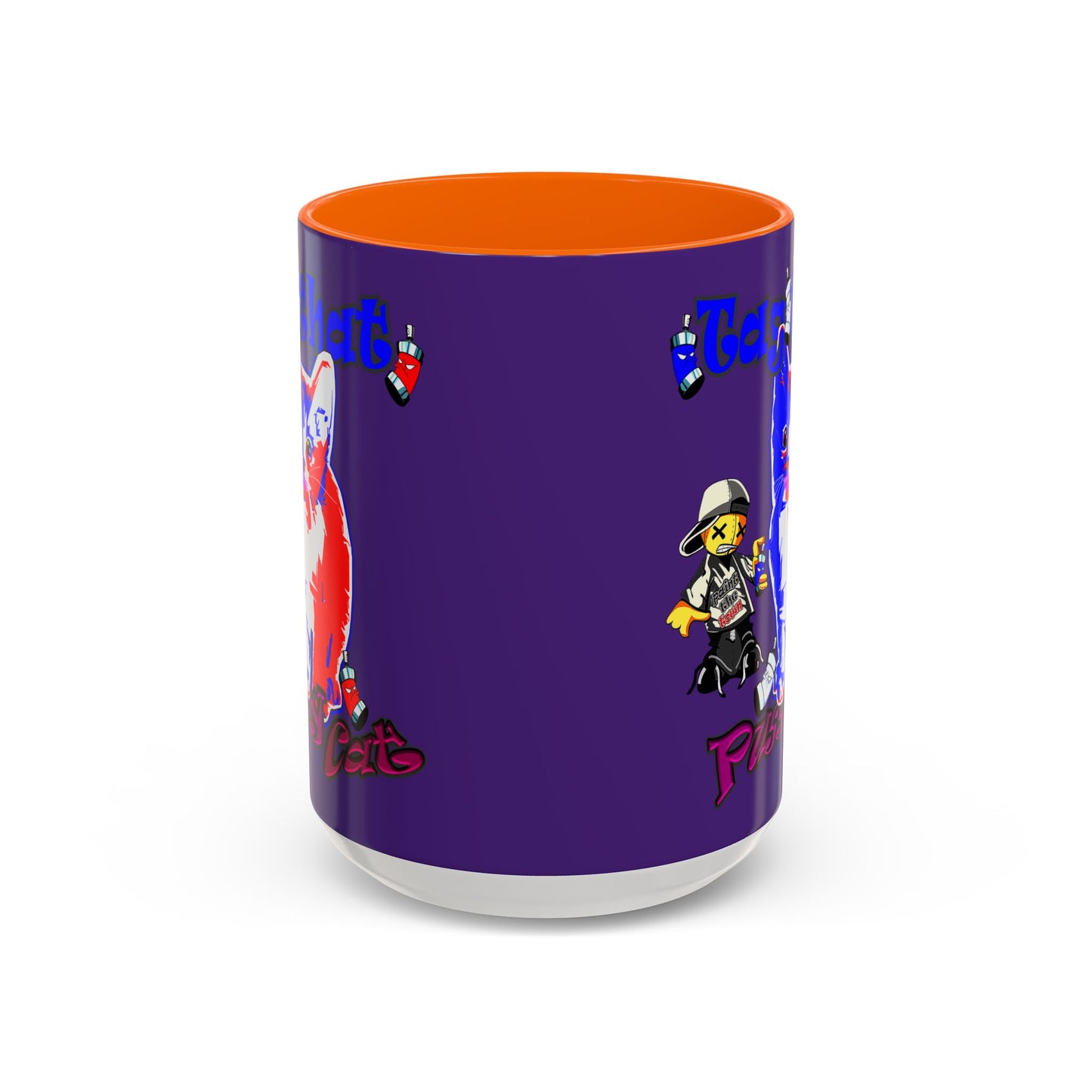 tag that - Accent Mug (purple)