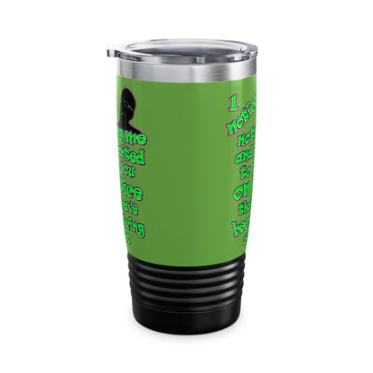 noticed you noticing - Ringneck Tumbler, 20oz (green)