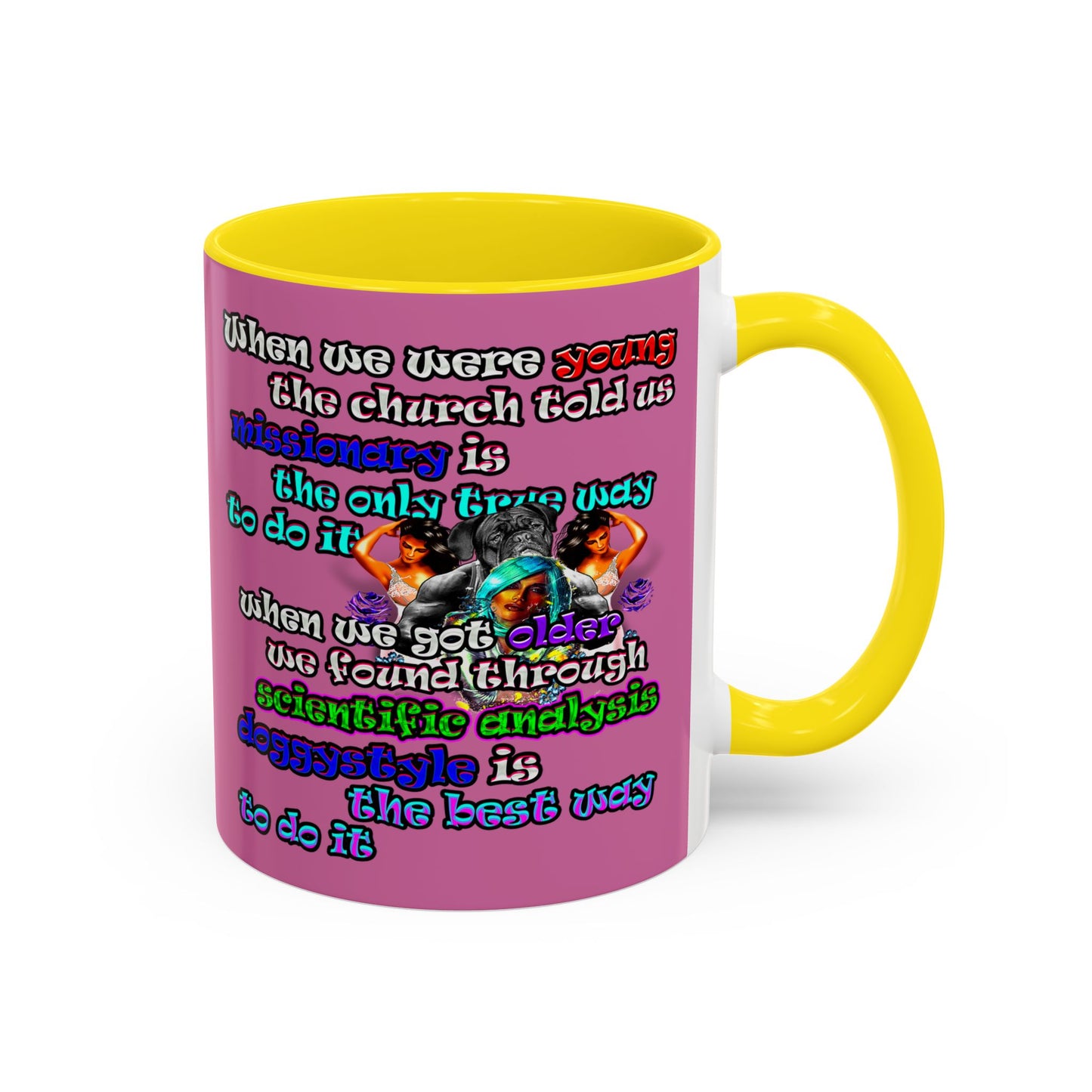 doggystyle - Accent Mug (light pink)
