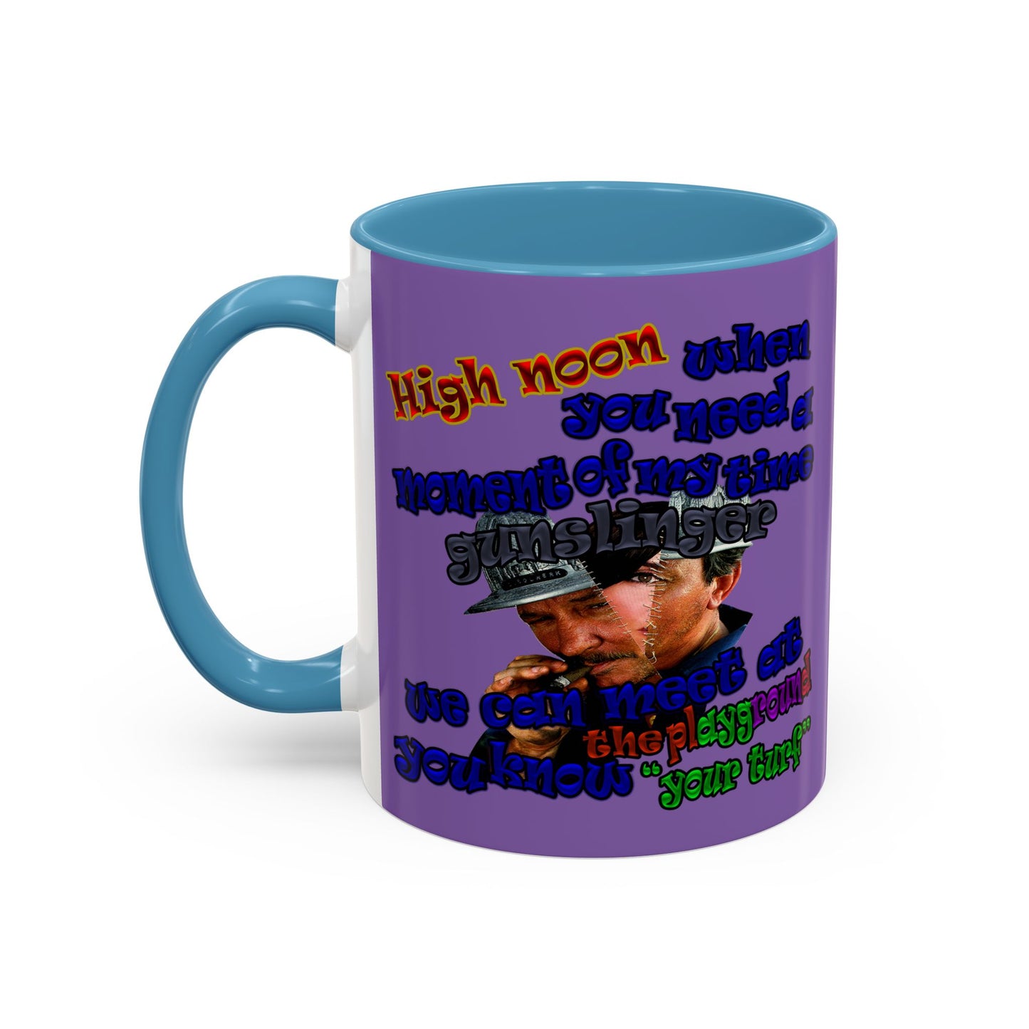 high noon - Accent Mug (light purple)