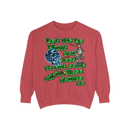 og - Unisex Garment-Dyed Sweatshirt