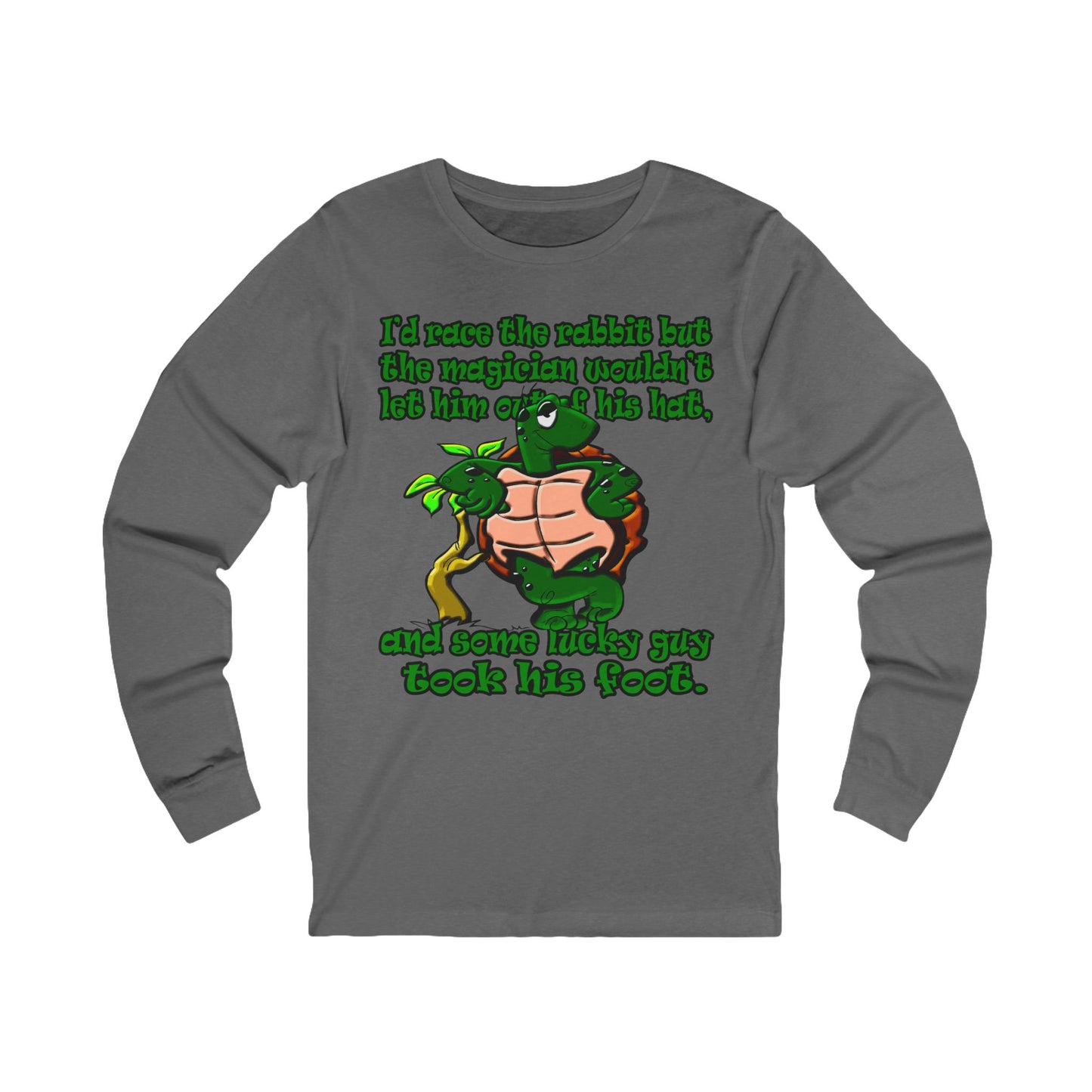 turtle race - Unisex Jersey Long Sleeve Tee