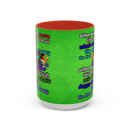 doggystyle - Accent Mug (green turf)