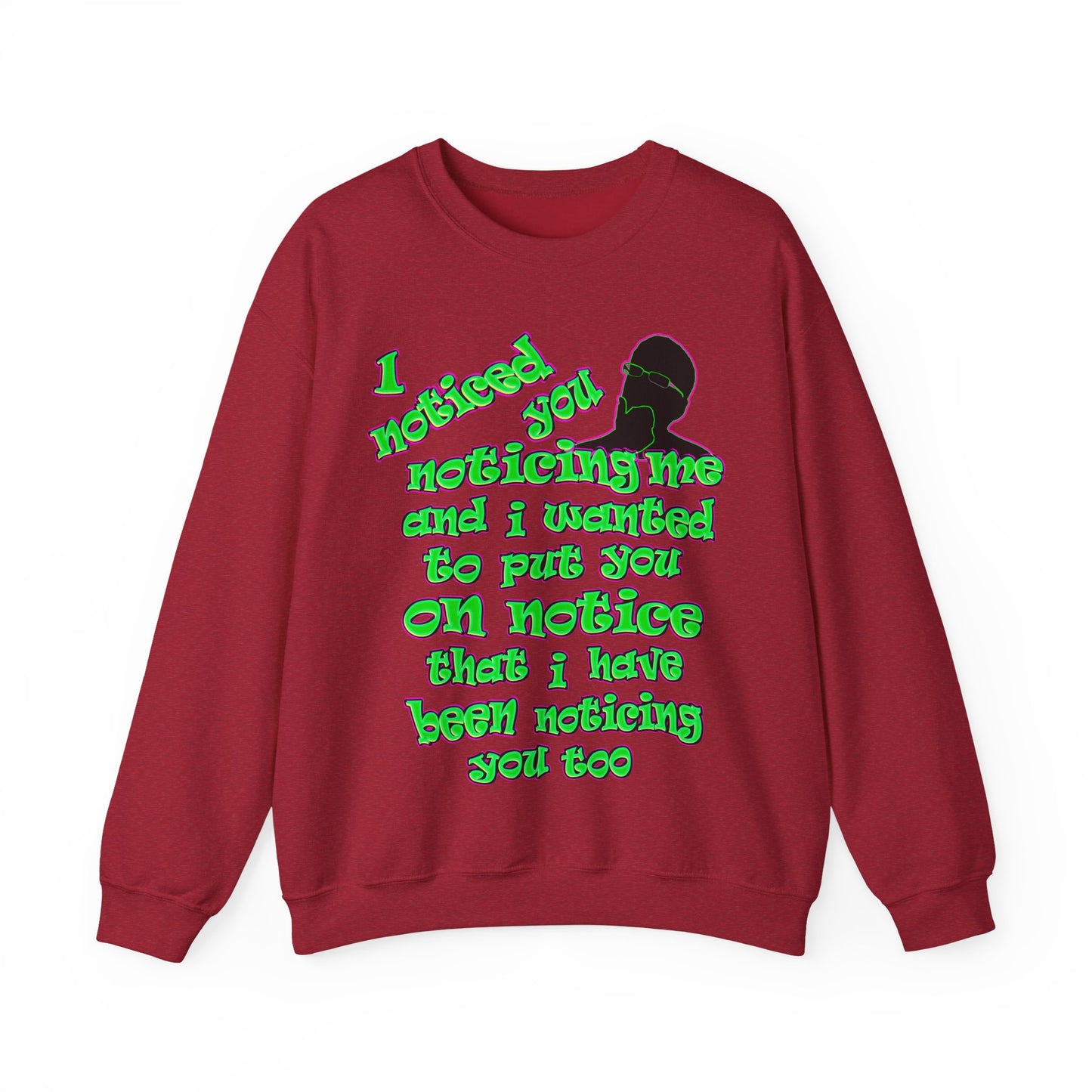 noticed you noticing - Unisex Heavy Blend™ Crewneck Sweatshirt