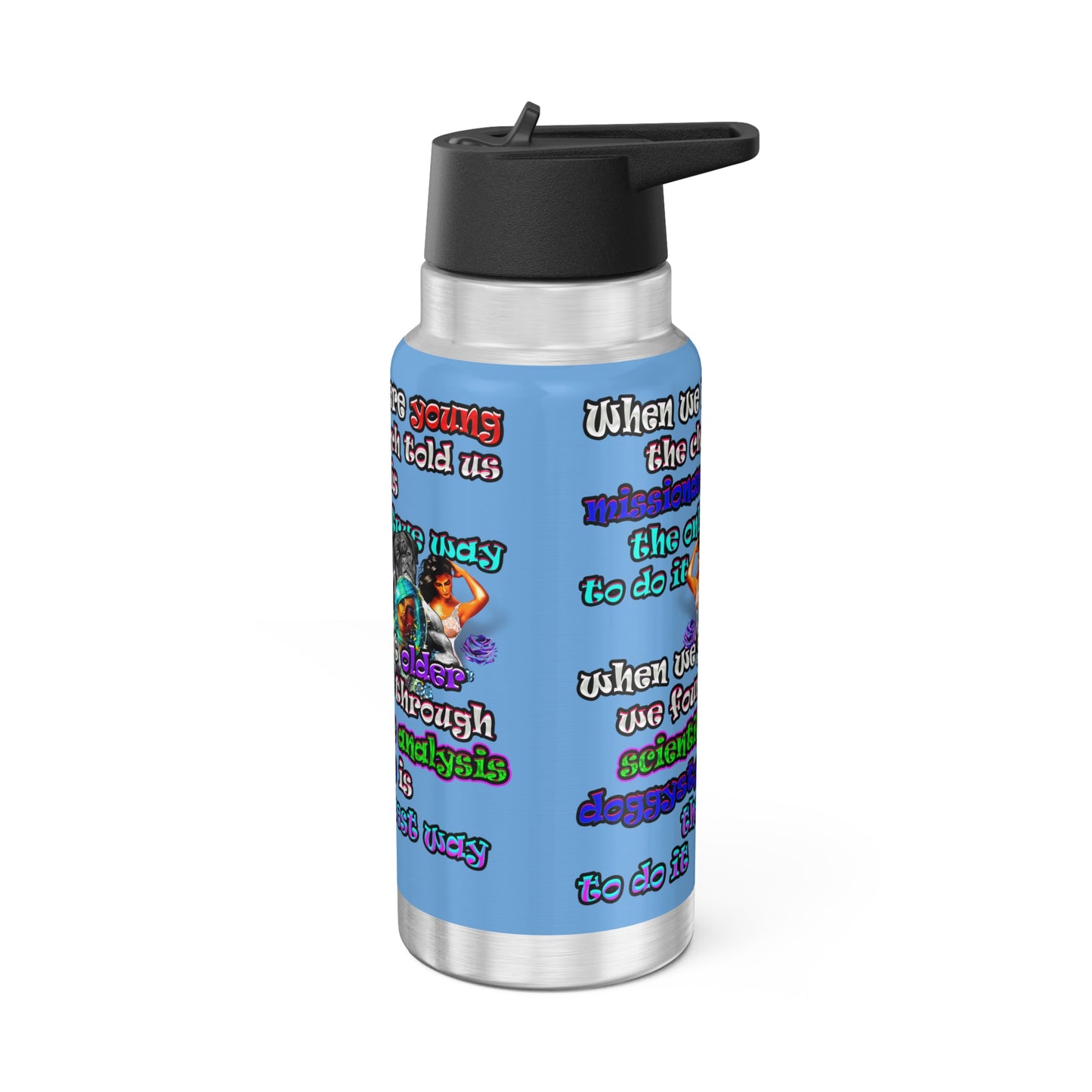 doggystyle - Gator Tumbler, 32oz (light blue)