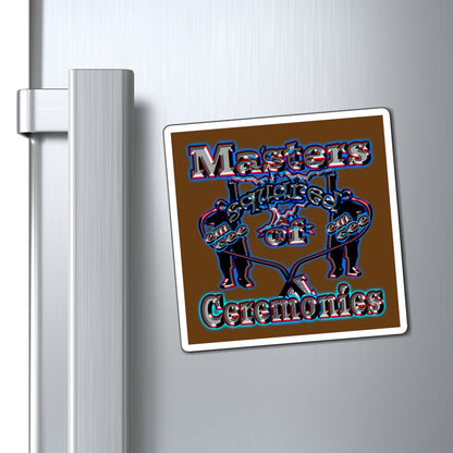 em cee squared - Magnets - (brown)