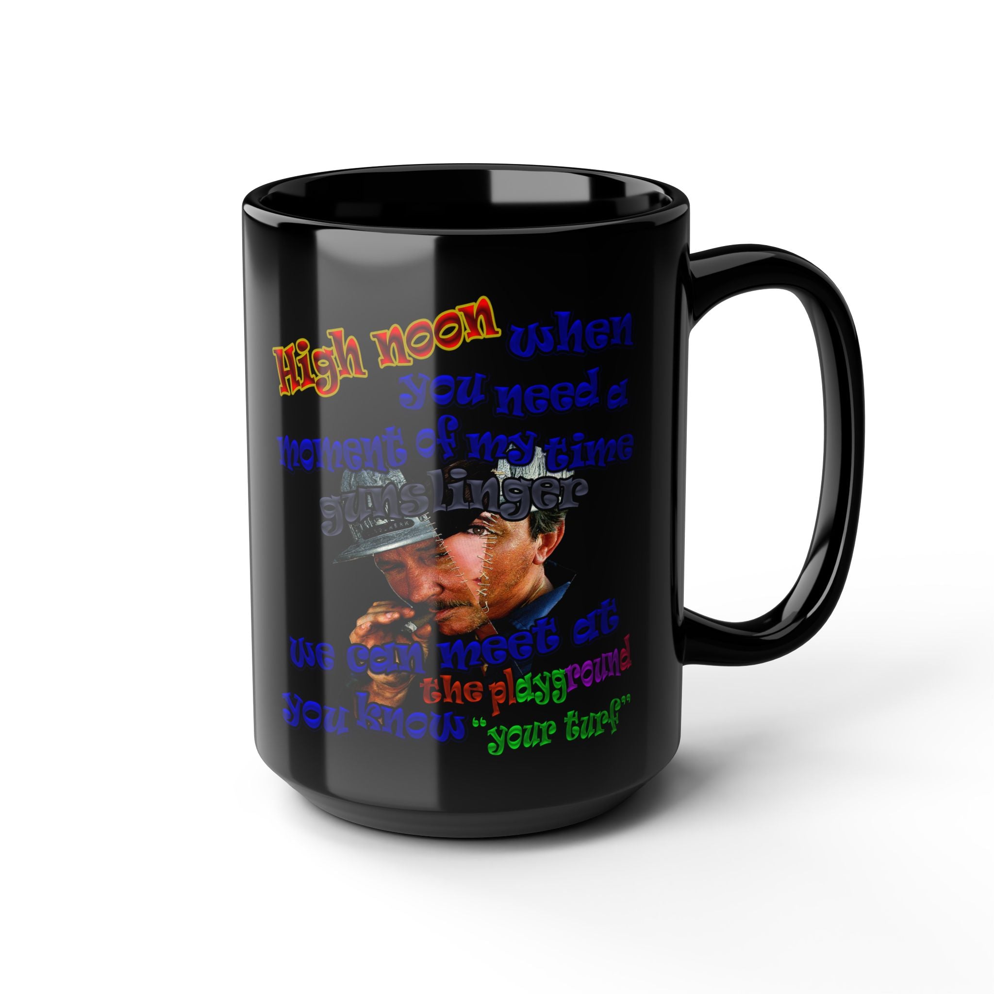 high noon - Black Mug (black)