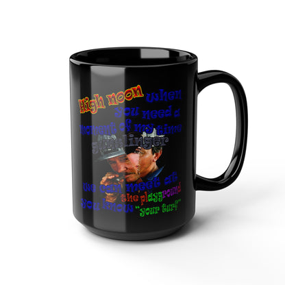 high noon - Black Mug (black)