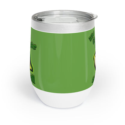 green monster - Chill Wine Tumbler (green)