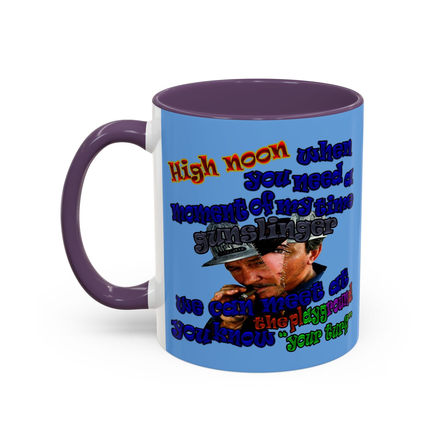 high noon - Accent Mug (light blue)