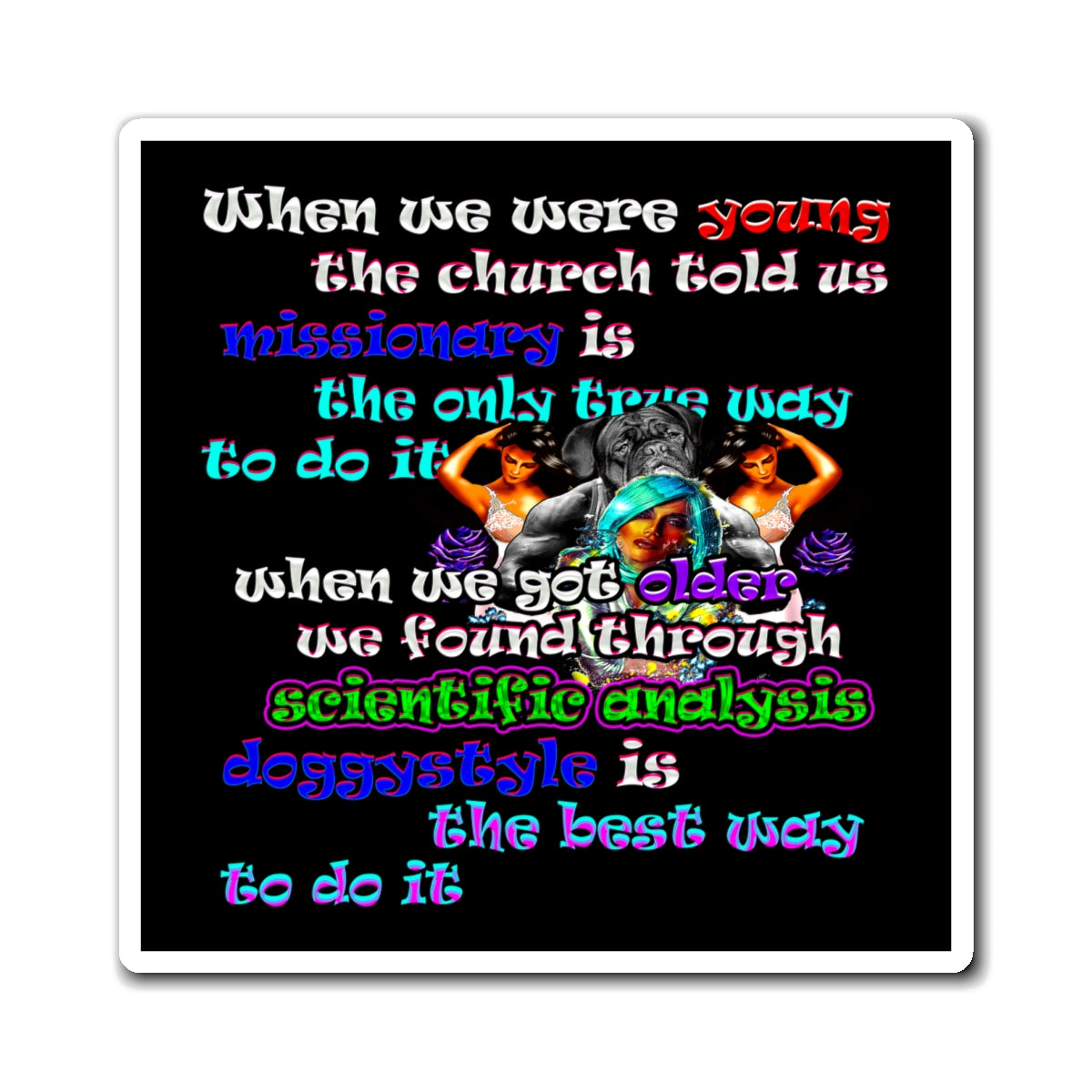 doggystyle - Magnets - (black)
