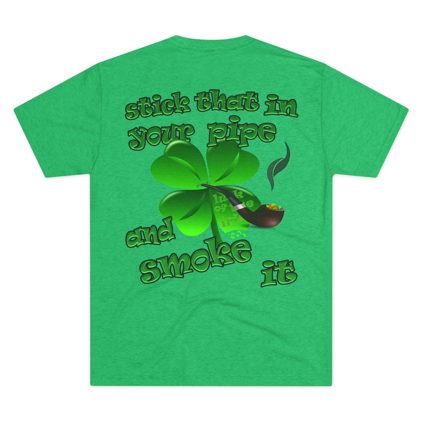 celtics logo - Unisex Tri-Blend Crew Tee