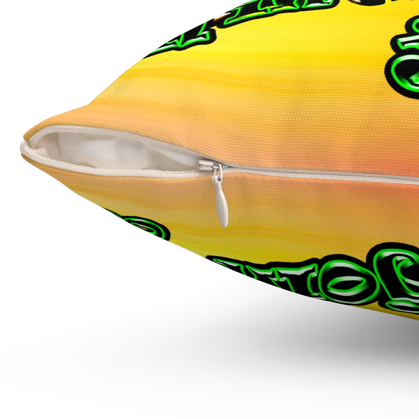 og - Spun Polyester Square Pillow - (color blur)