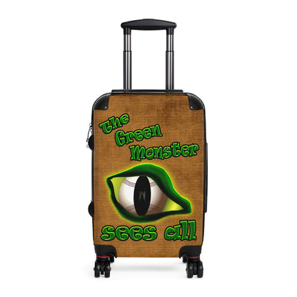 green monster - Suitcase (brown papyrus)