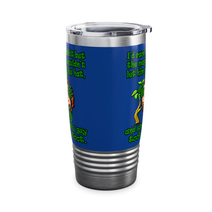turtle race - Ringneck Tumbler, 20oz (dark blue)